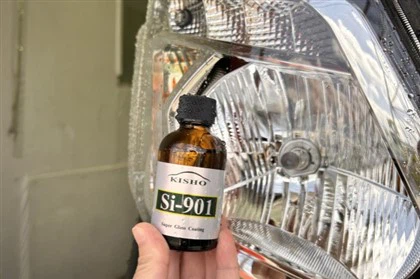 Revestimiento cerámico de faros de coche